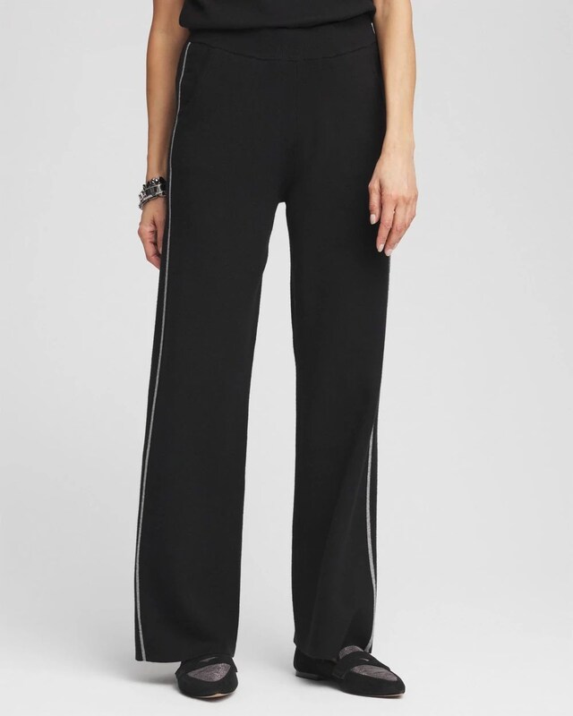 Zenergy Luxe Side Stripe Ankle Pants - image 1